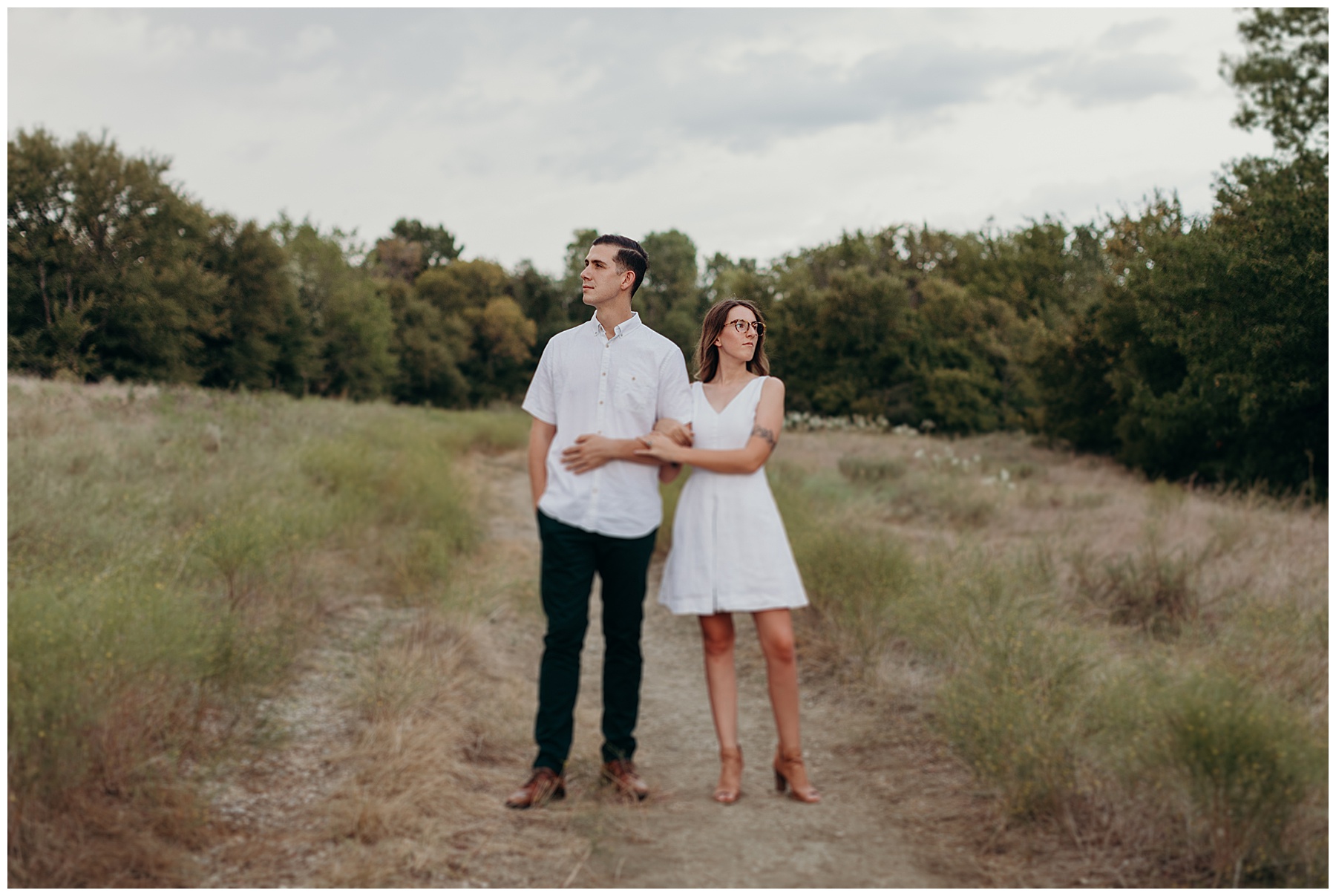 Engagements at Arbor Hills Nature - Arbor Hills Engagement Photos 5