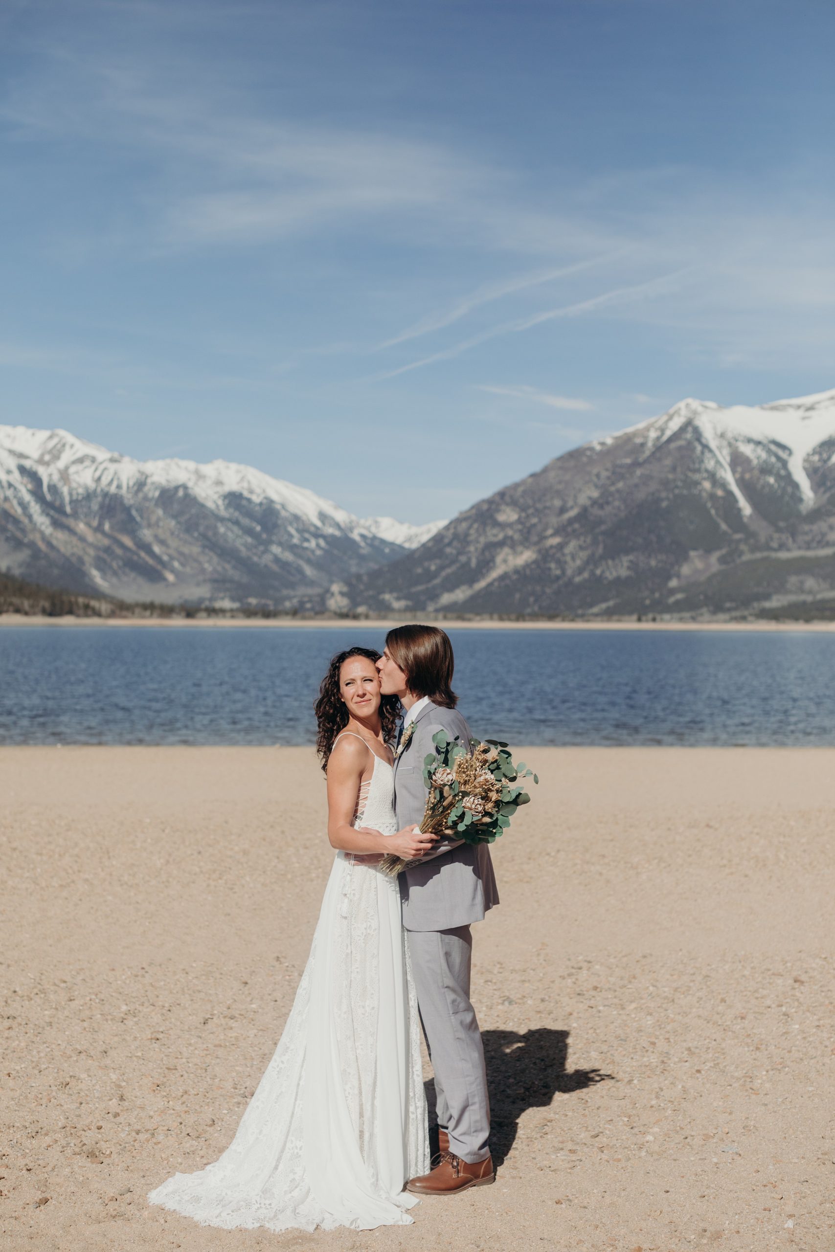 Twin lakes wedding, twin lakes elopement, colorado elopement, mountain elopement, lakeside elopement, elopement locations colorado, colorado elopement photographer, colorado wedding photographer, denver wedding photographer, outdoor wedding colorado, outdoor colorado mountain wedding, wedding venues in the mountains