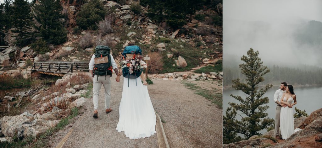 Rocky Mountain National Park Elopement, Lily Lake elopement, lily lake ceremony locations, rocky mountain national park ceremony locations, rocky mountain national park wedding photographer