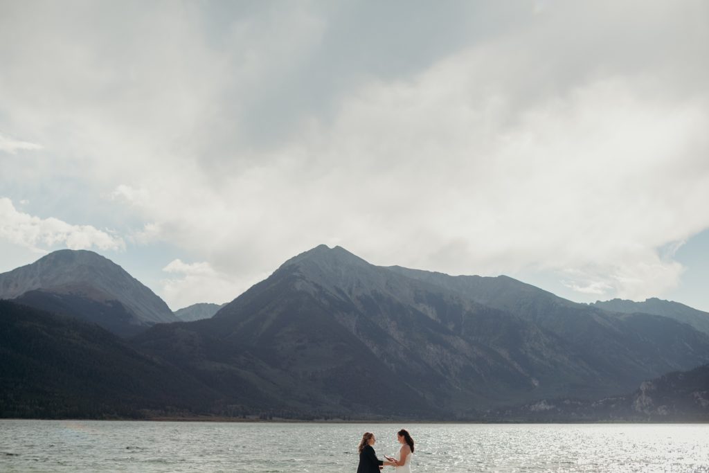 Twin lakes wedding, twin lakes elopement, colorado elopement, mountain elopement, lakeside elopement, elopement locations colorado, colorado elopement photographer, colorado wedding photographer, denver wedding photographer, outdoor wedding colorado, outdoor colorado mountain wedding, wedding venues in the mountains