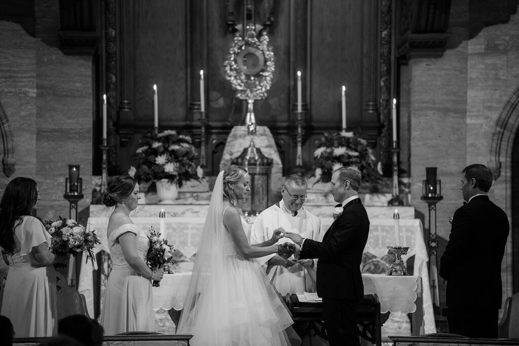 Holy Ghost Catholic Church Denver wedding ceremony