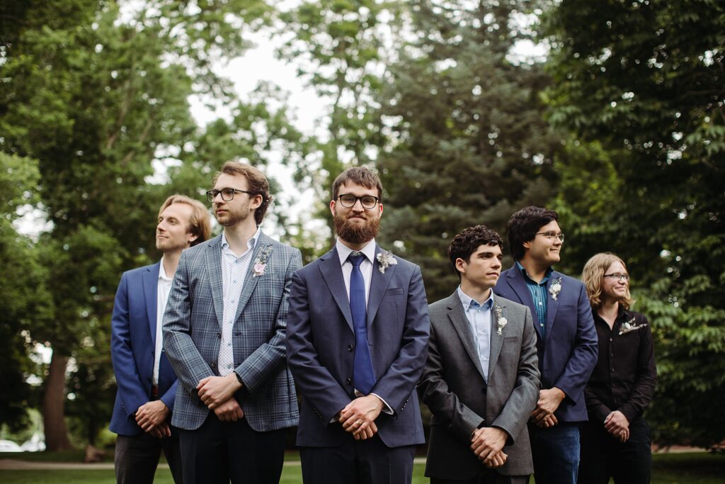 Koenig Alumni at CU Boulder couples photos on a wedding day