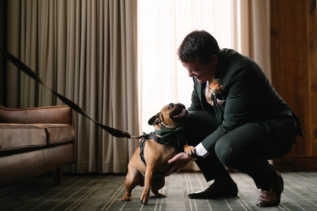 how to include your dog on your wedding day, tips for including your dog on wedding day