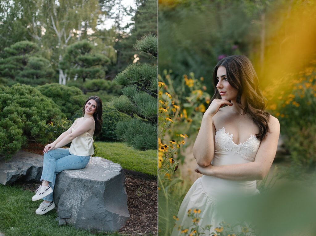 Denver Botanical Garden Senior Photos, Colorado senior photographer, Denver senior photographer, Candid senior photos