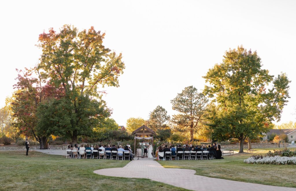 Wedding hudson gardens fall, traditional jewish wedding, candid wedding photography, fall wedding denver, colorado wedding photographer, garden wedding, Leah Goetzel Photography