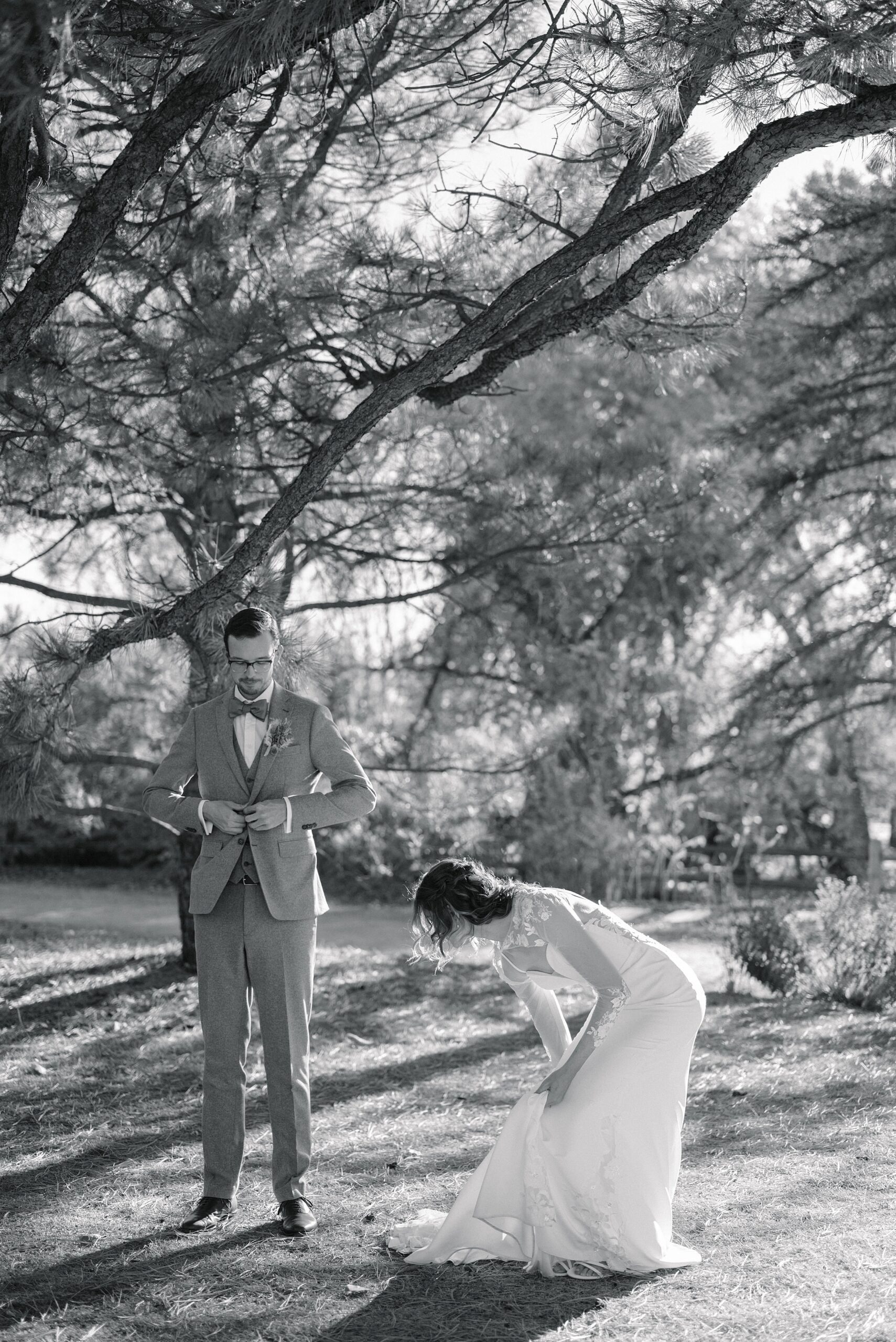 Wedding hudson gardens fall, traditional jewish wedding, candid wedding photography, fall wedding denver, colorado wedding photographer, garden wedding, Leah Goetzel Photography