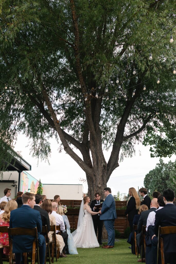 Mountain Crust wedding venue, backyard wedding venue, candid wedding photos, fun wedding photos, affordable wedding venue, Denver wedding venue, Denver wedding photographer, Colorado wedding photographer, Leah Goetzel Photography